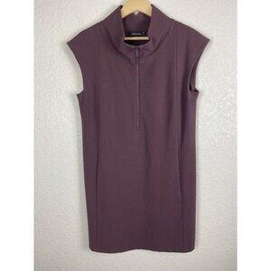 Lafayette 148 New York Womens Dress‎ Medium Purple Eggplant Office Career Fall